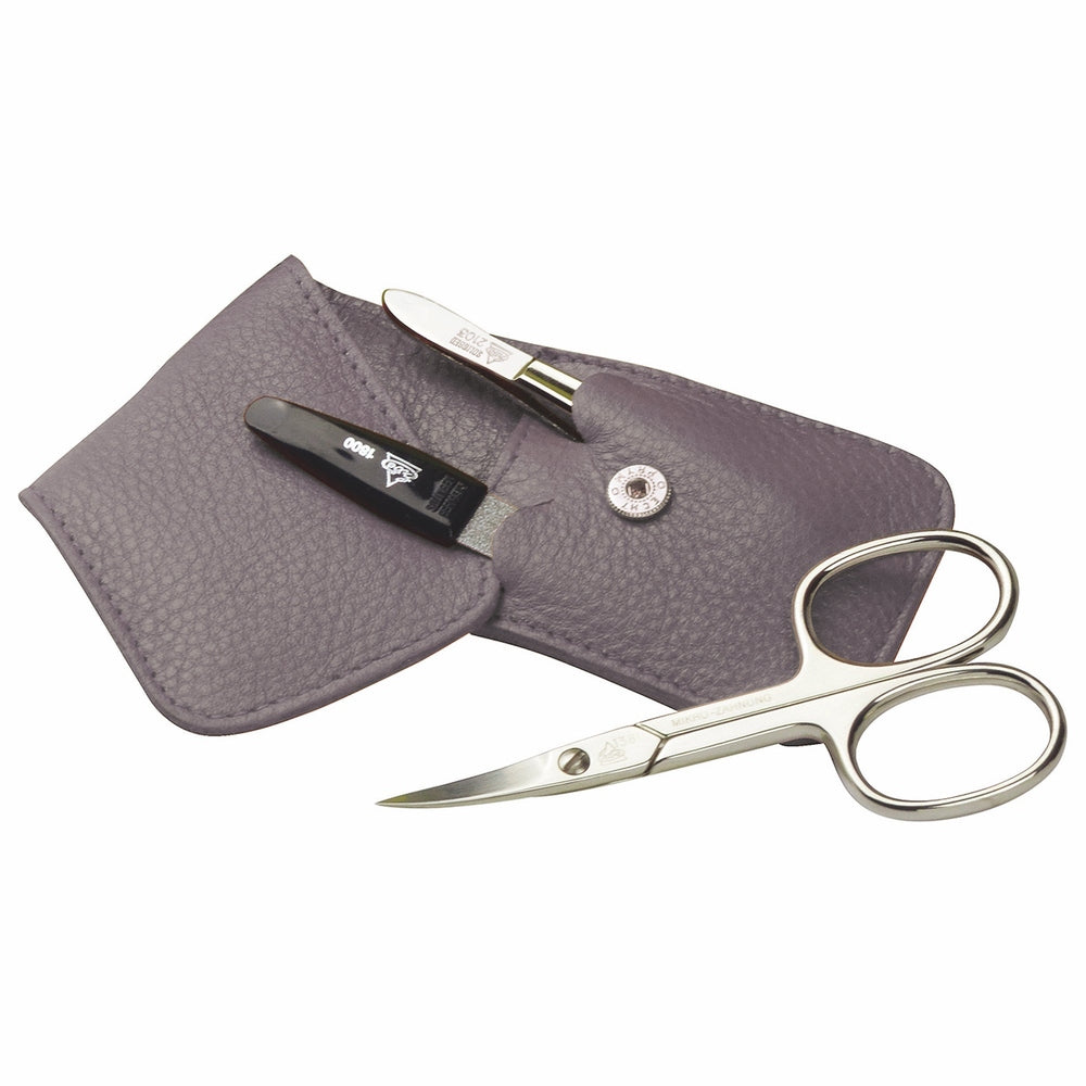 Erbe Manicure Pocket Case Grey Blister Pack – Case in grey