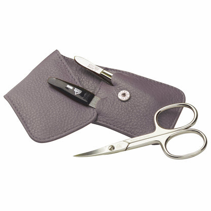 Erbe Manicure Pocket Case Grey Blister Pack – Case in grey