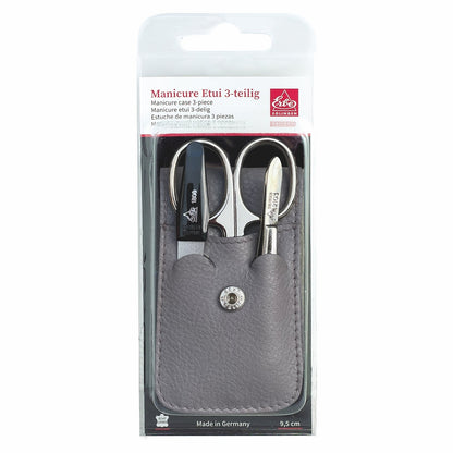 Erbe Manicure Pocket Case Grey Blister Pack – Case in grey, view 3
