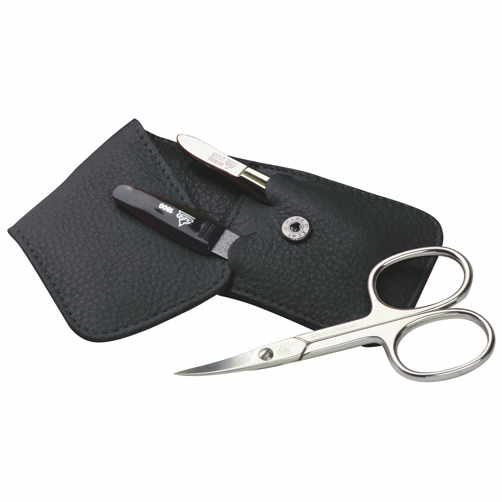 Erbe Manicure Pocket Case Black Blister Pack – Case in black