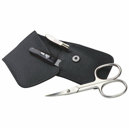 Erbe Manicure Pocket Case Black Blister Pack – Case in black