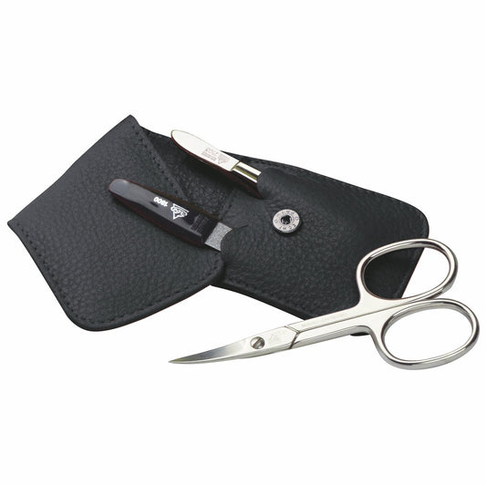 Erbe Manicure Pocket Case Black Blister Pack – Case in black