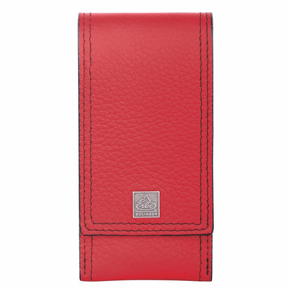 Etui kieszonkowe do manicure Erbe inox czerwono-czarne Colorado – Kolor czerwony, czarny, srebrny, widok 3