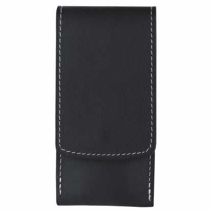Etui kieszonkowe do manicure Erbe inox czarne Travel 3-częściowe – Kolor czarny, srebrny, widok 3