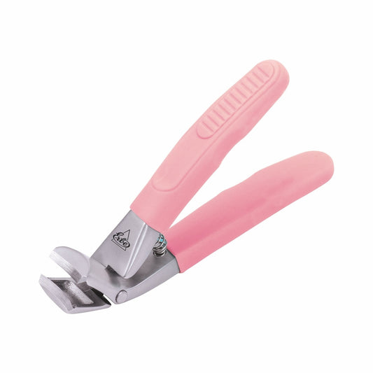 Tagliaunghie Erbe Soft Grip rosa inox 8,5 cm