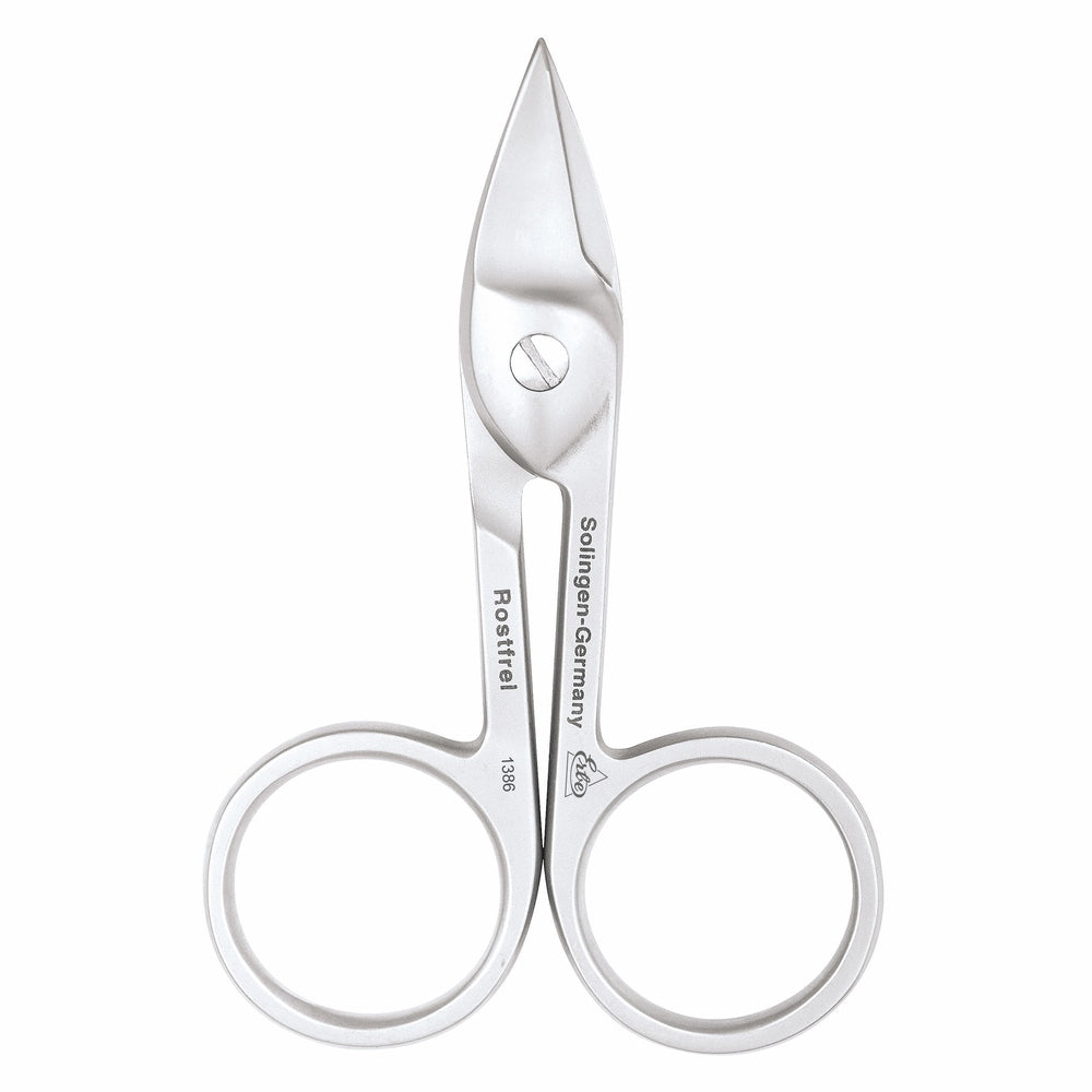 Ciseaux à ongles Erbe Lanza Inox, 9 cm, en acier inoxydable à lames extra-larges