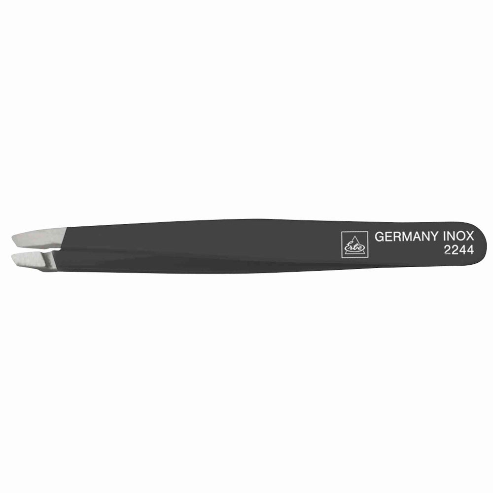 Erbe Pinzette Color Zetty Schwarz inox – Rostfreier Edelstahl, Schwarz