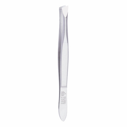 Erbe Premium Tweezers broad slanted – Length 9 cm