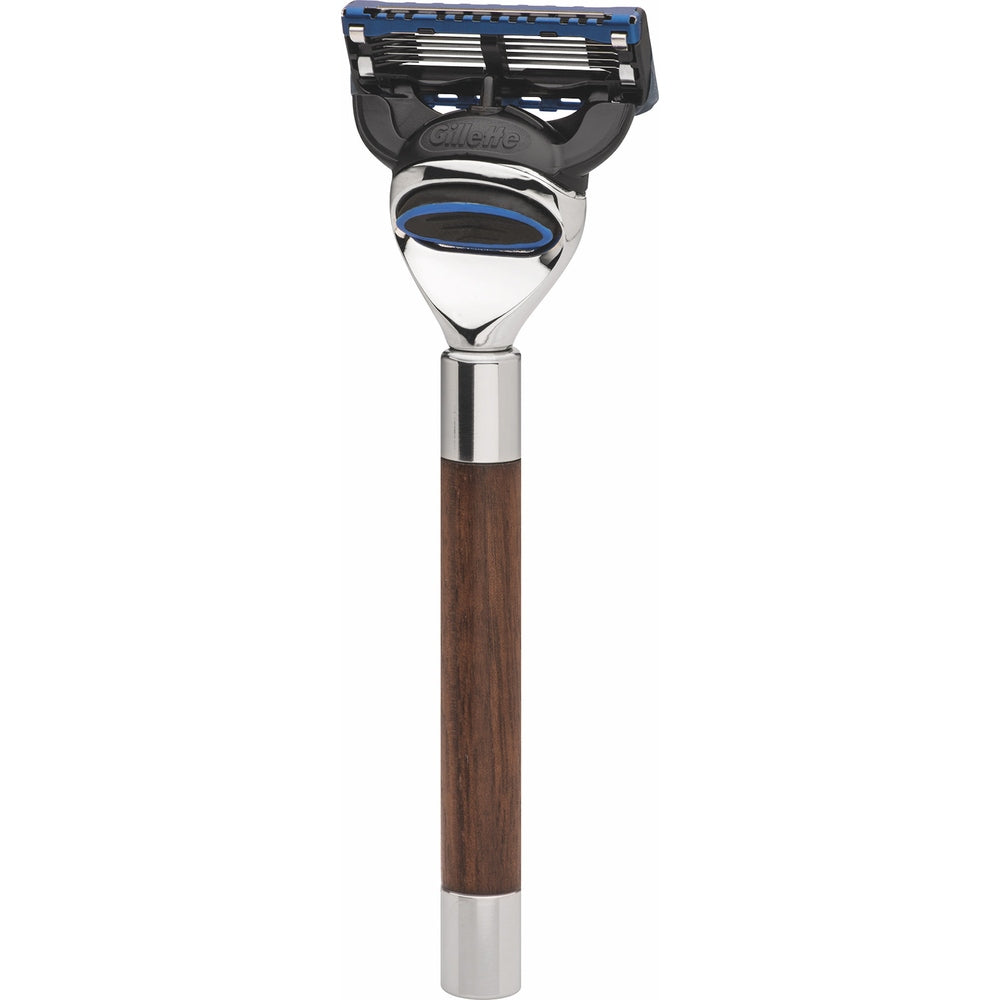 Erbe Razor Berlin Fusion Walnut Wood – Colour brown, silver
