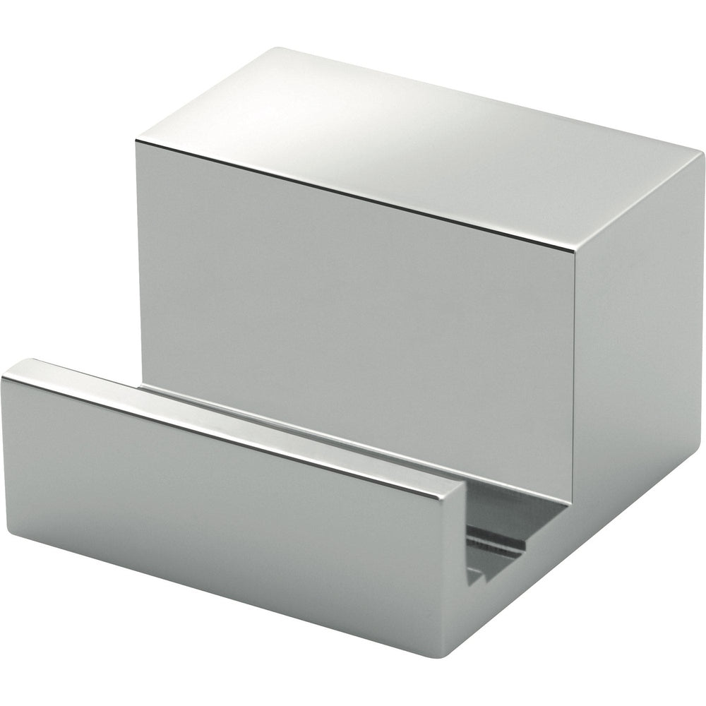 Erbe razor stand block – Elegant chrome-plated metal in block shape