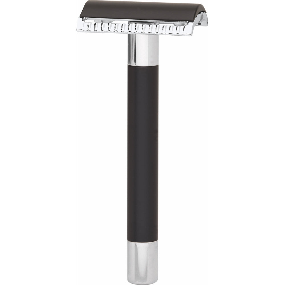Maquinilla de afeitar Erbe Tradition Berlin negra – Color negro, plata