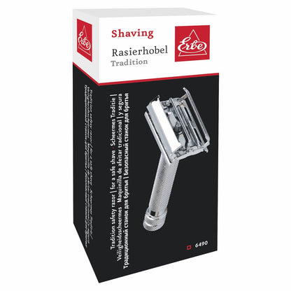 Erbe Razor Tradition Plaid – Stainless steel, checked pattern, view 4