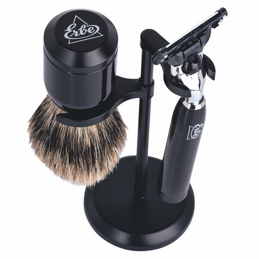Erbe shaving set Gillette MACH3 black fine resin – Fine resin, black, view 2