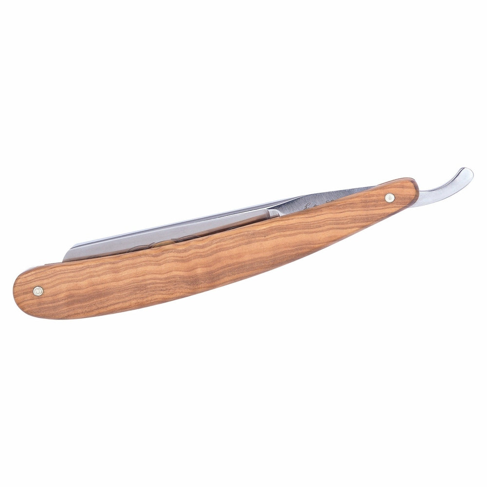 Erbe Straight Razor Rosewood Stainless – Stainless steel, handle made of genuine rosewood