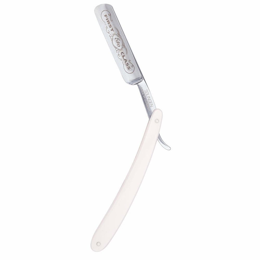Erbe Navaja de afeitar blanca acero al carbono – Longitud 15 cm