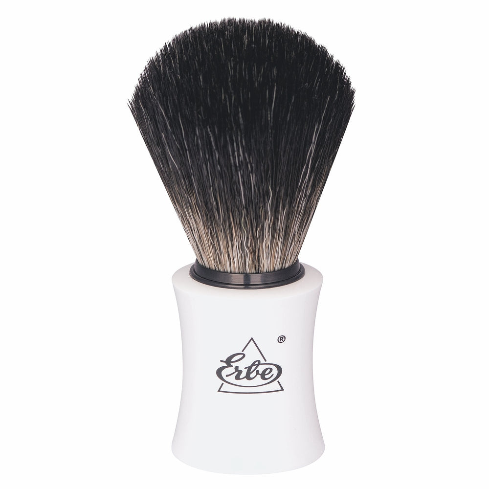 Erbe Rasierpinsel Creme Synthetikborste – Farbe Beige