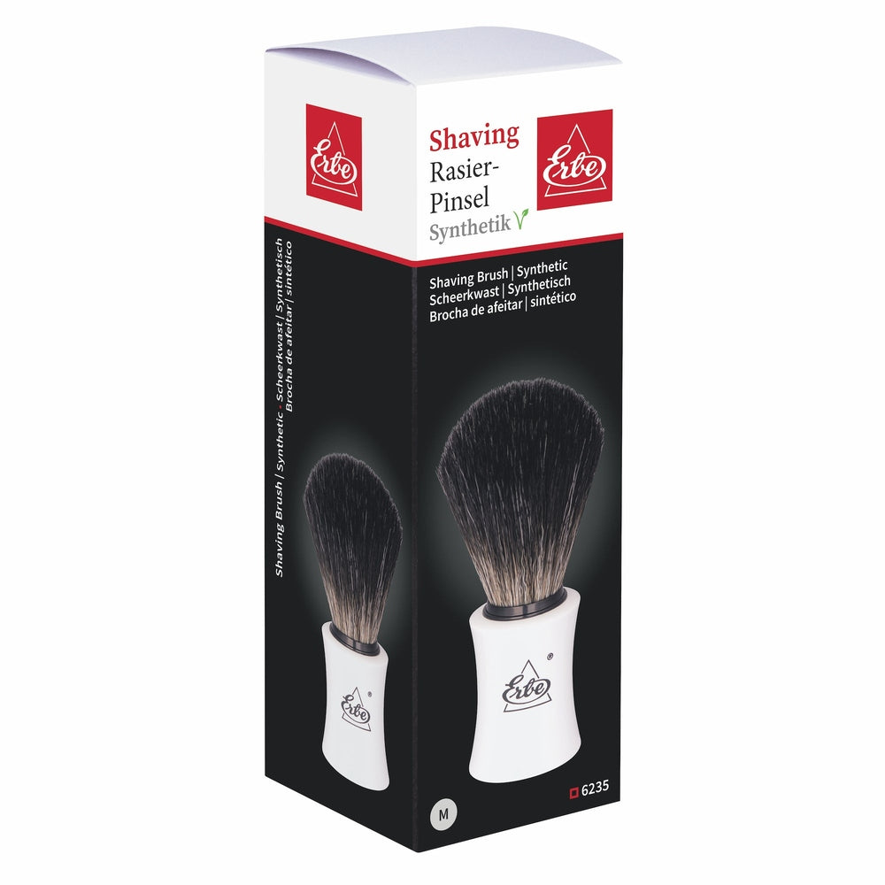 Erbe Rasierpinsel Creme Synthetikborste – Synthetikborsten, Griff in Creme, Ansicht 5