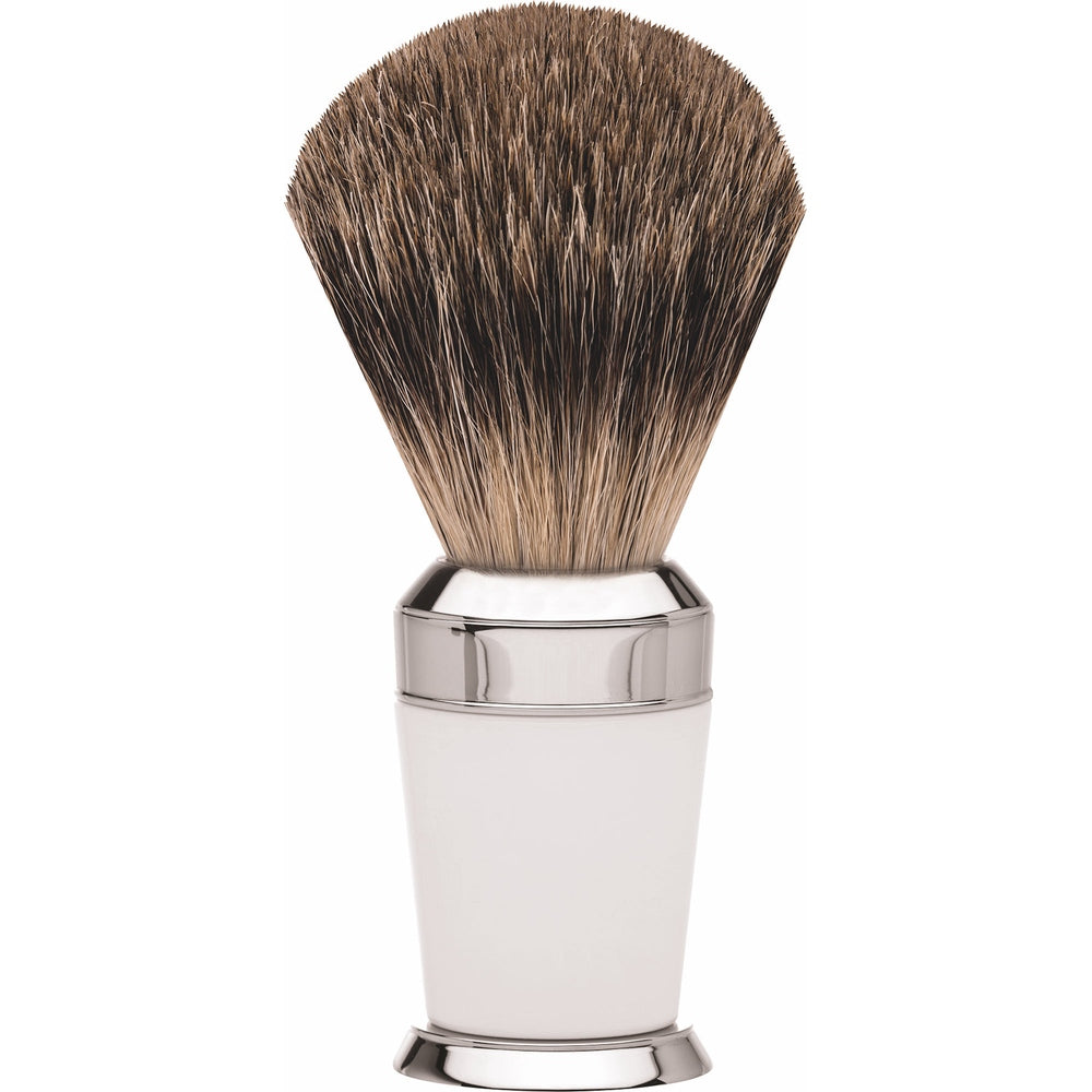 Erbe Pennello da Barba Tasso Paris Bianco – Colore bianco, argento