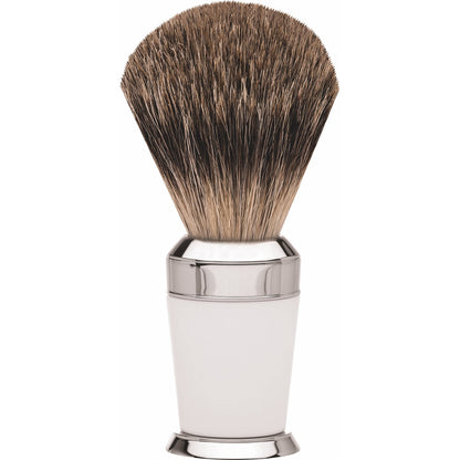 Erbe Pennello da Barba Tasso Paris Bianco – Colore bianco, argento, vista 3