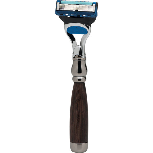 Maquinilla de afeitar Erbe Rhodium Fusion madera de wengué – Rodiado, madera de wengué