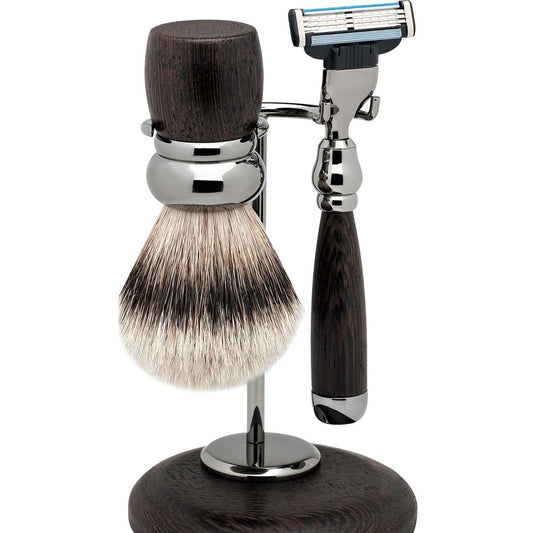 Garniture de rasage Erbe Rhodium Gillette MACH3 – forme de poignée ergonomique