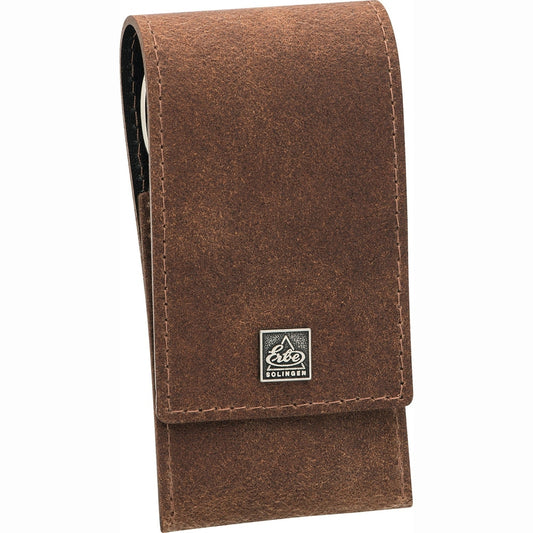 Erbe etui roestvrij staal 3-delig Cognac – Kleur bruin