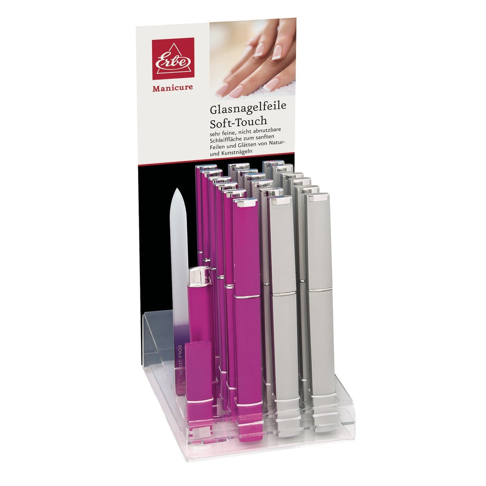 Expositor de mostrador Erbe limas de cristal