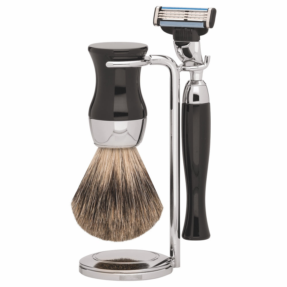 Набор для бритья Erbe Vienna Gillette Mach3 чёрный, 3 предмета