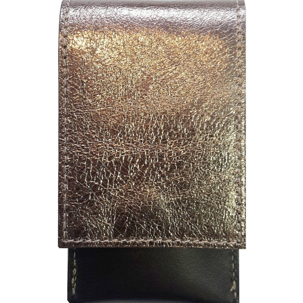 Etui model Glamorous Duo, chocolat - Made in Solingen – ergonomiczny kształt uchwytu
