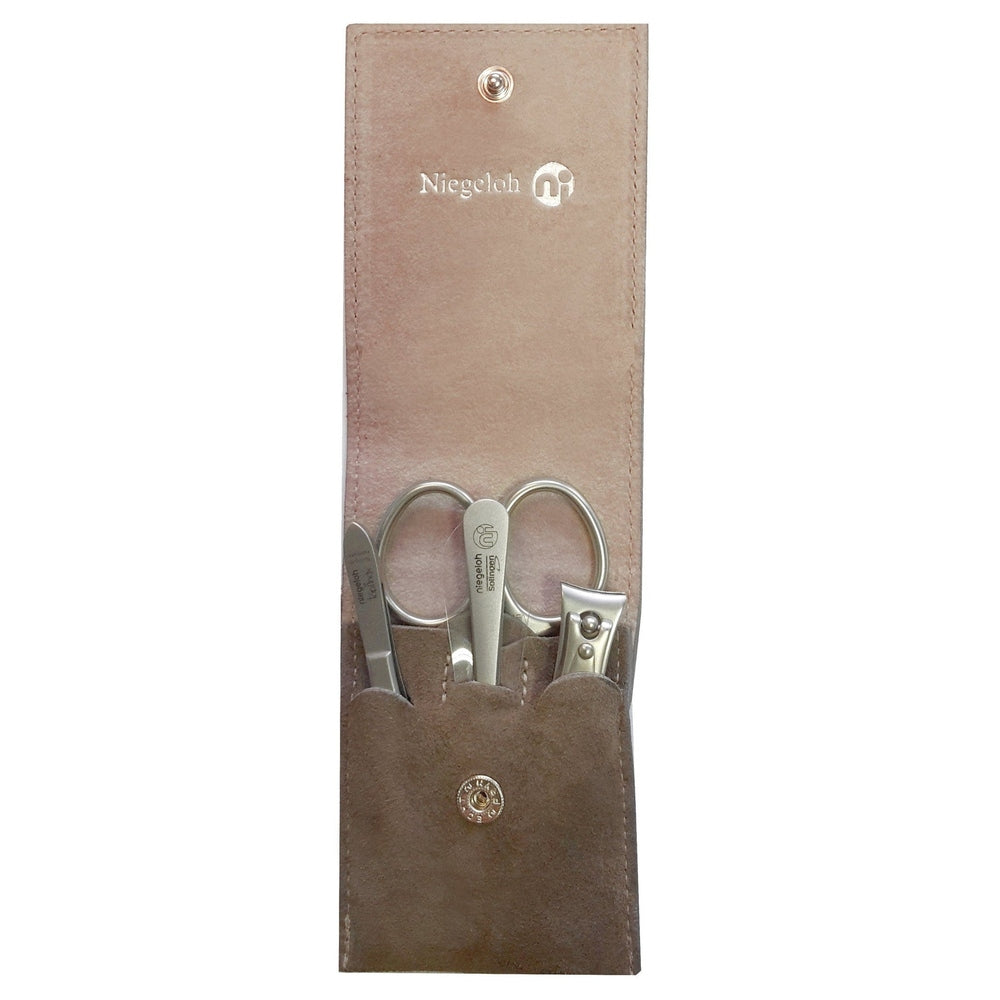 Astuccio modello Glamorous Duo nougat Made in Solingen – Acciaio inox