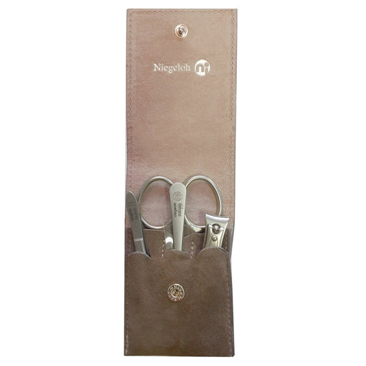 Astuccio modello Glamorous Duo nougat Made in Solingen – Acciaio inox