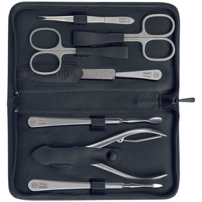 Estuche modelo Nevada ZIP XL 7 piezas - Made in Solingen – Acero inoxidable