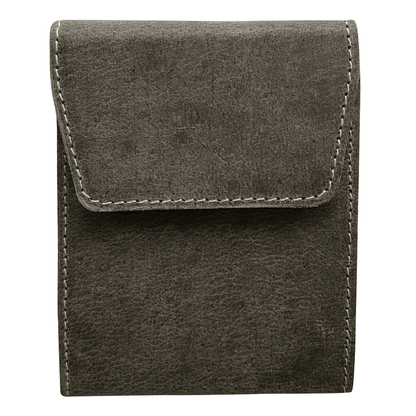 Étui modèle Texas M gris - Made in Solingen – forme de poignée ergonomique