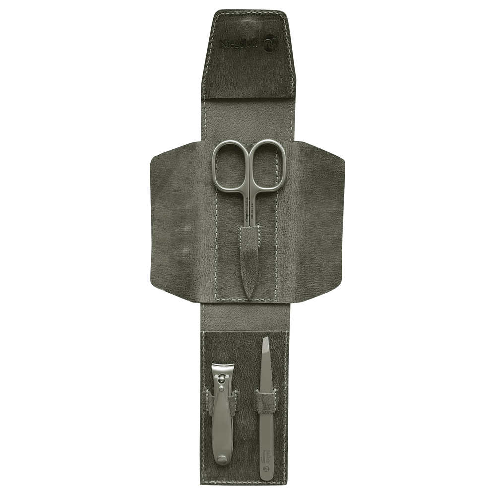Astuccio modello Texas S grigio Made in Solingen – Acciaio inox