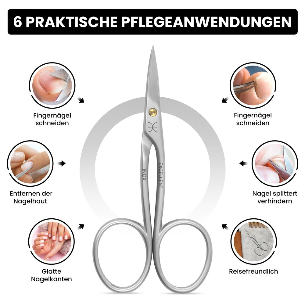 Excellent fingernail scissors - extra sharp – Nail care