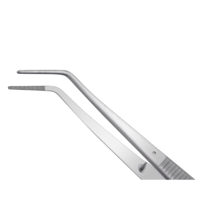Excellent gripping tweezers - angled and adjustable – Stainless steel, view 3