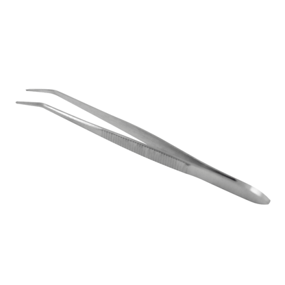 Excellent gripping tweezers, pointed & curved – Stainless steel