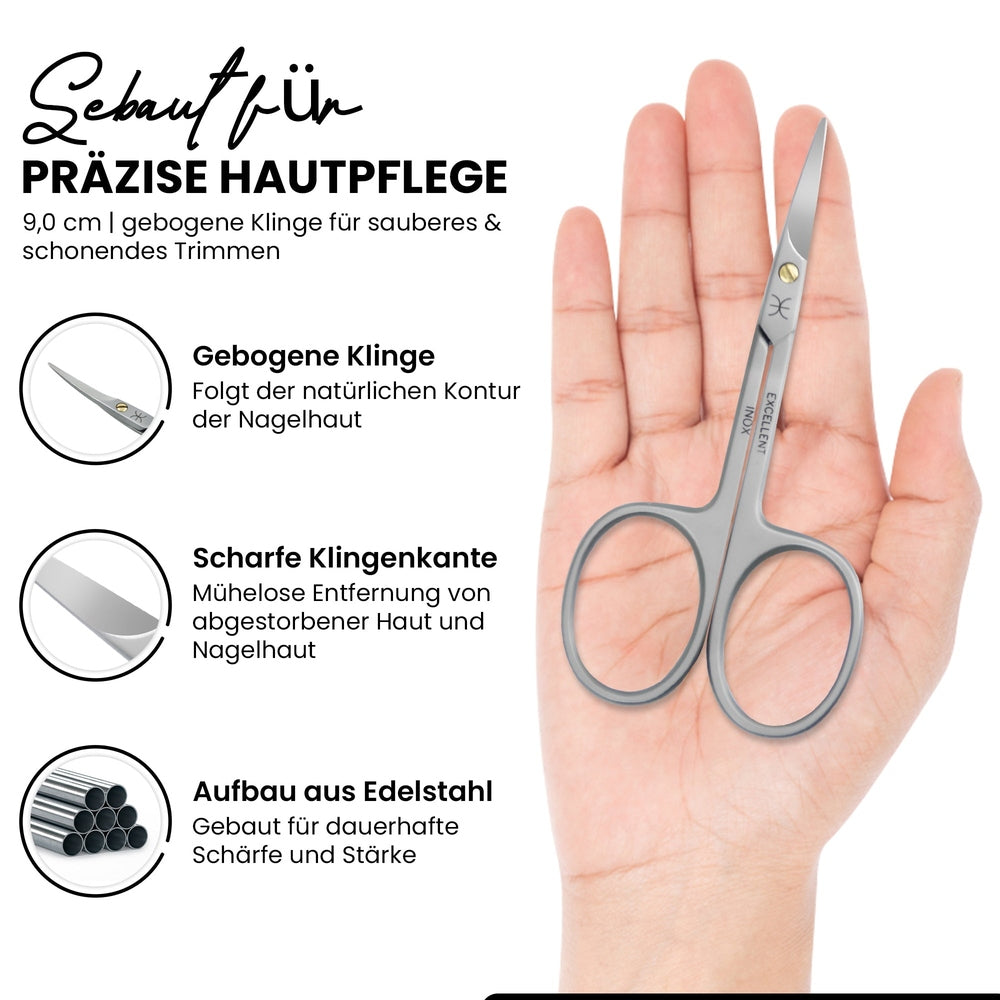 Excellent children's nail scissors - blunt-tipped – curved blade