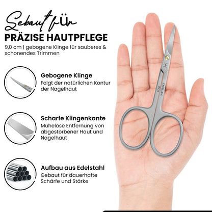 Excellent children's nail scissors - blunt-tipped – curved blade