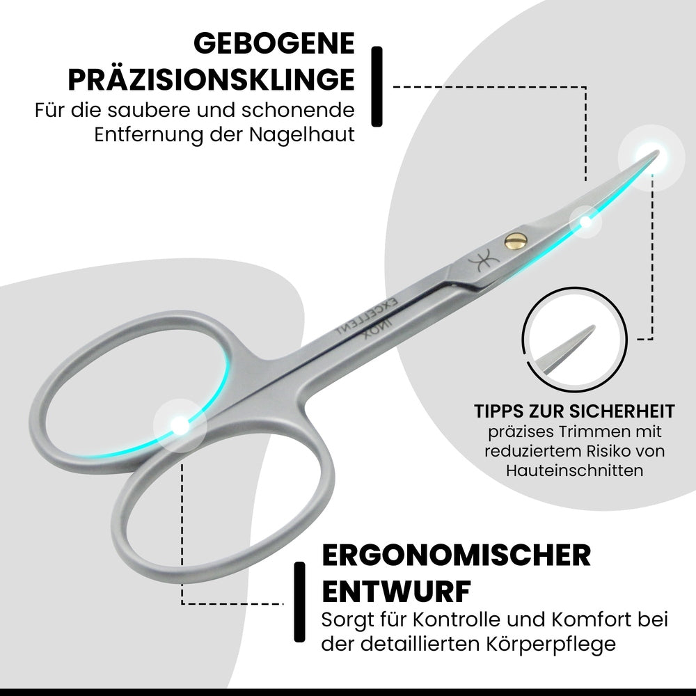 Excellent children's nail scissors - blunt-tipped – ergonomic handle shape