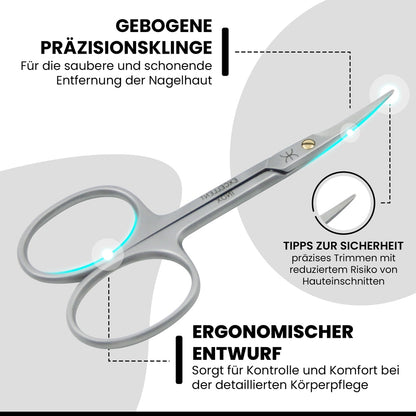 Excellent children's nail scissors - blunt-tipped – ergonomic handle shape