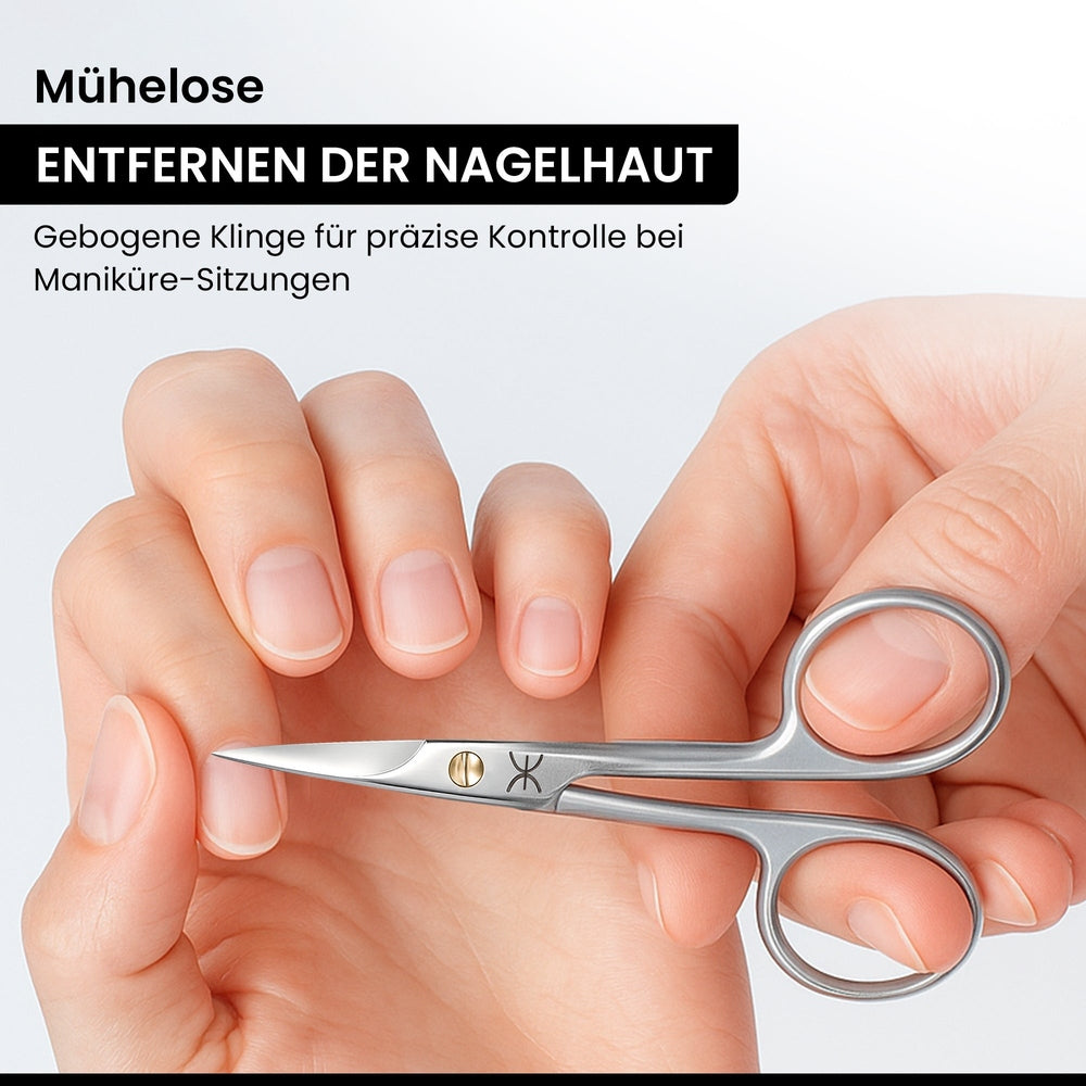 Excellent children's nail scissors - blunt-tipped – curved blade, view 6