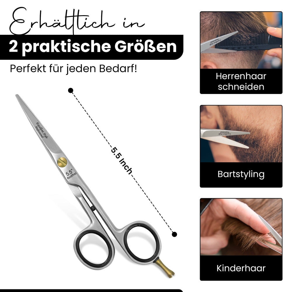 Excellent professional hair scissors for hair salons and home use, stainless – view 4