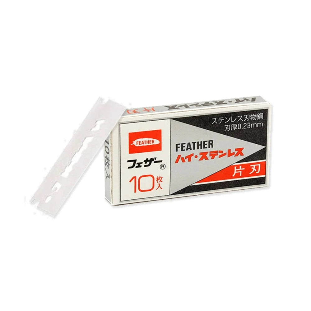 Feather - 10 razor blades for safety razors - FH-10 – Foot care