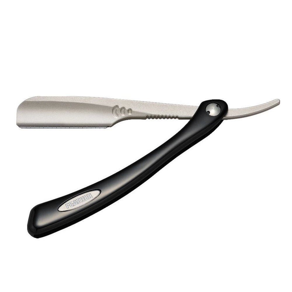 Feather Artist Club SR straight razor black