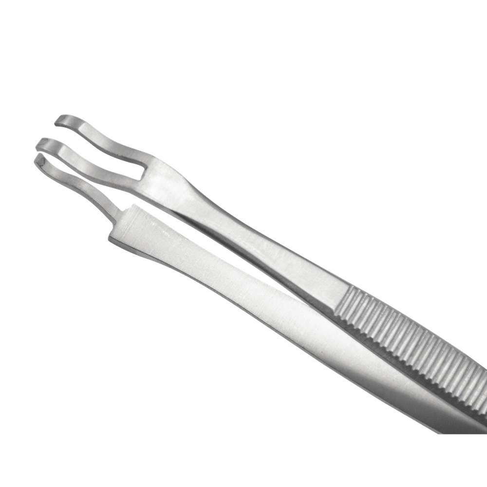 Milling tweezers | Sterilization forceps – Length 13 cm