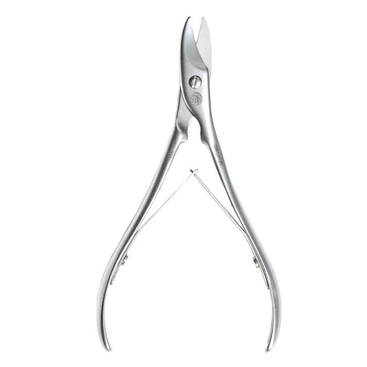 Toenail scissors, plier shape, stainless, Inox, 11 cm