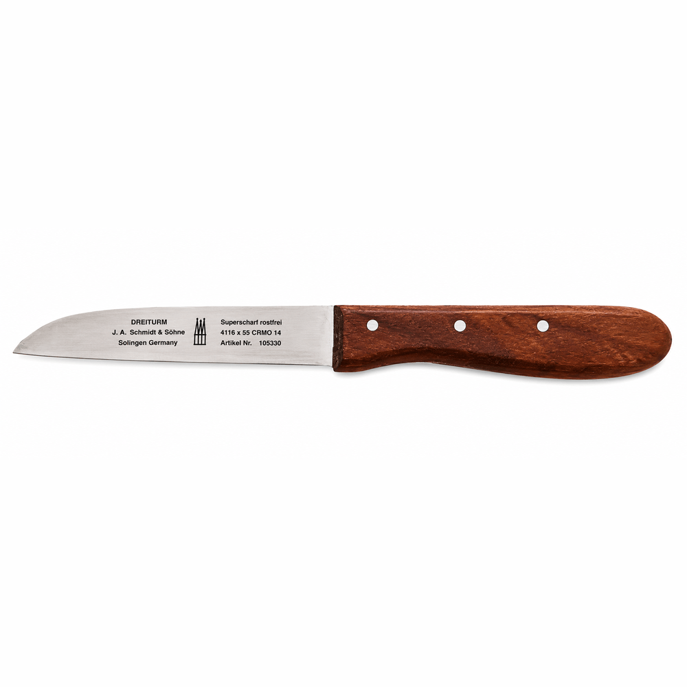 Gemüsemesser mit Holzgriff – Made in Solingen