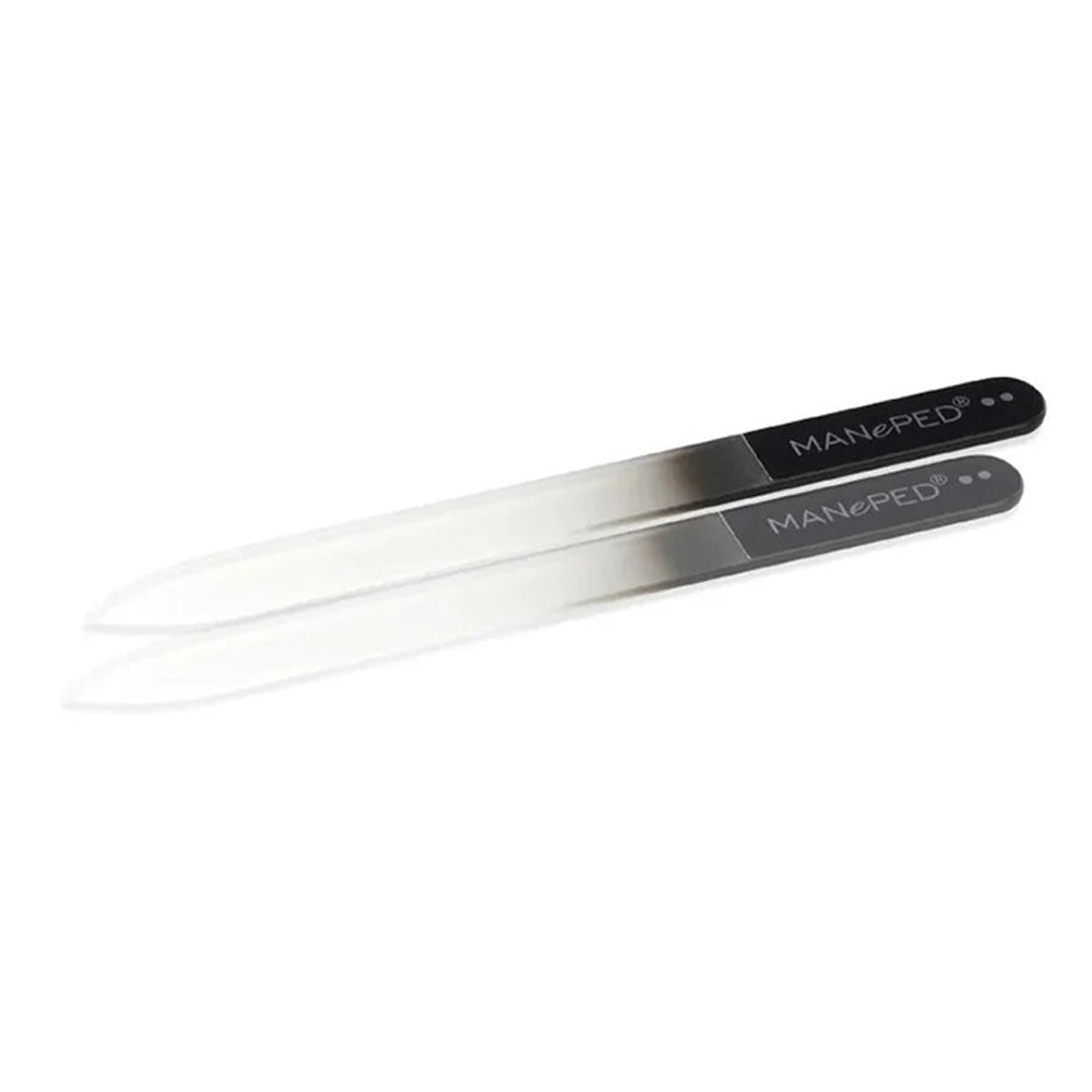Glazen nagelvijltjes - set van 2 / Made in EU – Lengte 13,5 cm