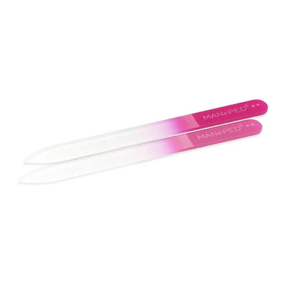 Glazen nagelvijltjes - set van 2 / Made in EU – Kleur transparant